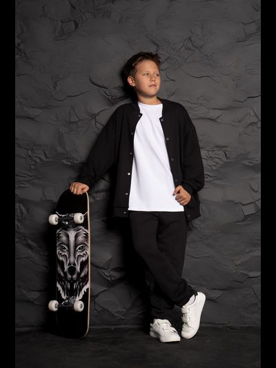 Брюки спортивные чёрные