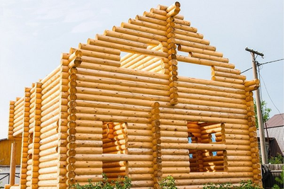 Дом из бревна ДБ-04, площадь 120 м2