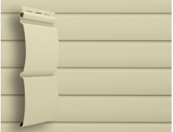 Сайдинг Блок-хаус 3,0 - имитация бруса из сруба, цвет слоновая кость | Grand Line D4,8