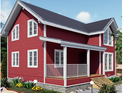 Каркасный дом - Проект №10