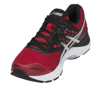 Кроссовки ASICS GEL-PULSE 9 красный/серебристый/черный  T7D3N-2393  (Размер: 9,5 )