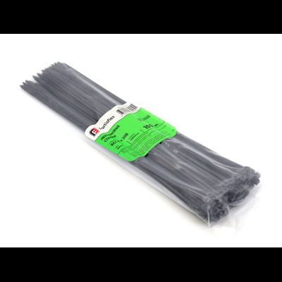 Стяжки (хомуты) 4мм x 300мм, Fortisflex, упаковка 100 шт
