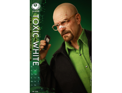 Уолтер Уайт, Хайзенберг (Во все тяжкие, Breaking Bad) - Коллекционная фигурка 1/6 Toxic White (BK-006) - Black 8 Toys