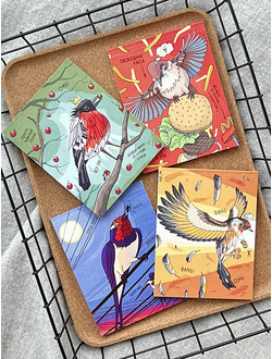 Блокнот - скетчбук А5 с АВОКАДО и ЧИЛИ