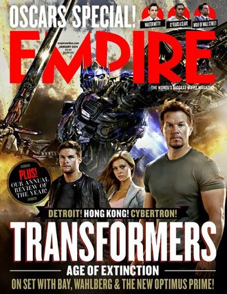 EMPIRE Magazine January 2014 Transformers Cover, Иностранные журналы о кино в России, Intpressshop