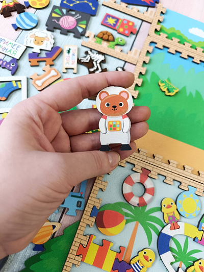 Конструктор "Звериные истории: весёлые выходные"