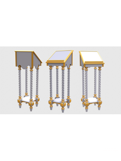 Аналой для икон, чертежи и STL