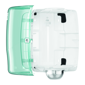 653000 Tork Performance диспенсер Макси для материалов в рулоне с центральной вытяжкой W2 белый