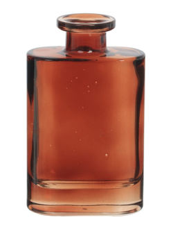 Ваза стекло терракот L7,5 W4 H12,5 см