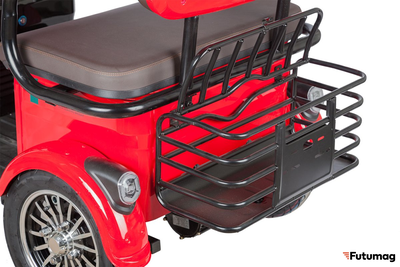 Электротрицикл Rutrike Gelbert Kappa 48V/60V 650Вт красный