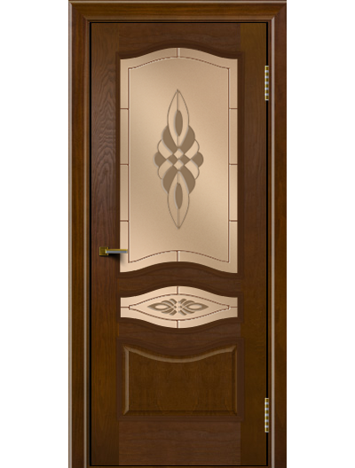 ЛАЙНДОР (УЛЬЯНОВСК)/ МОДЕЛЬ АМЕЛИЯ/ ПОЛОТНО ОСТЕКЛЕННОЕ/ НАТУРАЛЬНЫЙ ШПОН ДУБА/ ТОН 45 (ДУБ РУСТИКАЛЬНЫЙ)