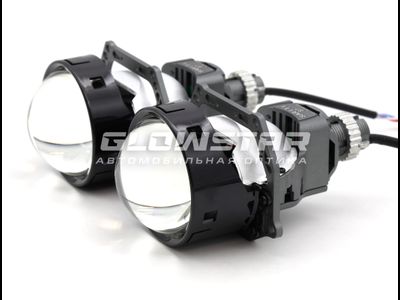 Билед модули Sariti S7 3.0 дюйма, 2 чипа, 5500К, 12V, 49W/58W, крепление 3R и съемное гаечное (комплект, 2шт)