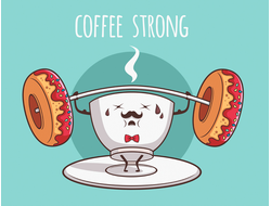 Уценка! D0345 Coffee Strong