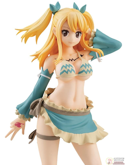 Фигурка Люси Хартфилия (Lucy Heartfilia Aquarius Form Ver. Pop Up Parade)