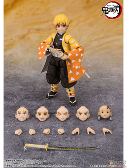 Фигурка Дзэницу Агацума (Zenitsu Agatsuma S.H.Figuarts)