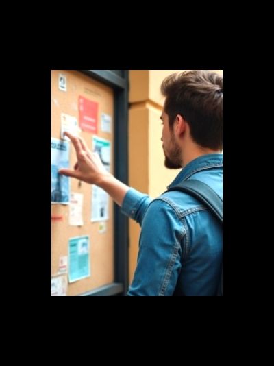 Расклейка рекламы на остановках