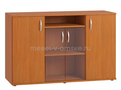 Тумба Гермес со стеклянными дверками