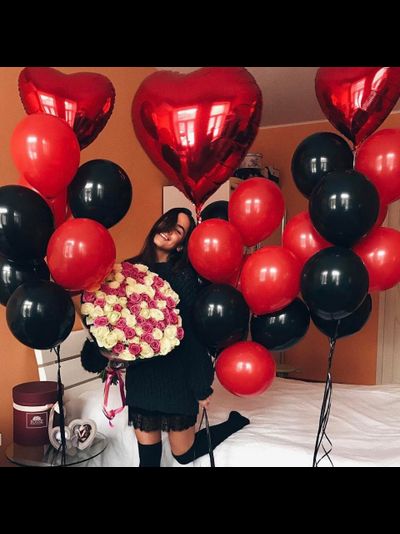 Шары сердечки для любимых