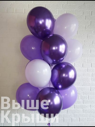 Сет воздушных шаров для неё "Лаванда"