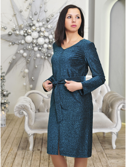 Платье Арт 395-1123 зеленый