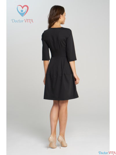 ПЛАТЬЕ медицинское Dr.Super "Happy" черное