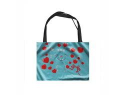 Сумка-шоппер для влюбленных, на 14 февраля №4