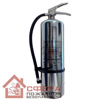 Огнетушитель порошковый хромированный ОП-4 (Бонус-Вита)