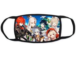 Маска на лицо Genshin Impact, Геншин Импакт №5