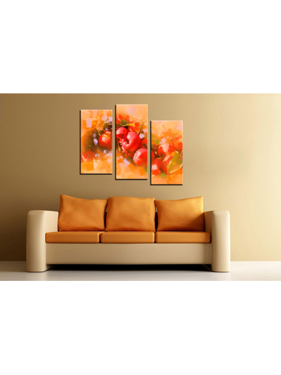 Модульная картина "Яблочное утро"