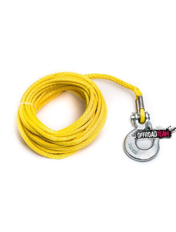 Трос синтетический OffRoadTeam Basic 6мм х 15м, с крюком OffRoadTeam ORT-BASIC-6/15