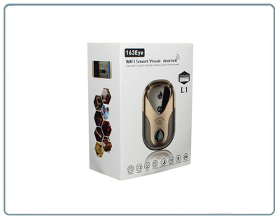 DE-WL1-NJ WiFi/LAN вызывная панель видеодомофона в помещение, интерком связь с активным подавлением шума, открытие замка через мобильное приложение с DVR, HD (163eye)