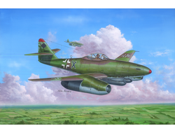 Сборная модель: (Hobby Boss 80376) Германский реактивный истребитель Me 262 A-2a