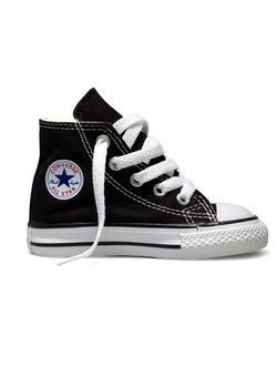 Кеды Converse All Star черно-белые высокие детские - 7J231