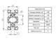 Профиль алюминиевый 20х40 (паз 6 мм)