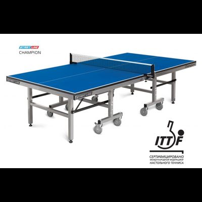 Складной стол для настольного тенниса "Start line Champion" (274 Х 152, 5 Х 76 см), без сетки (ITTF)