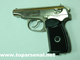 MP-654K-24 Baikal PM Makarov white nickel