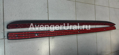 Рейлинги крыши продольные OE-Style, декоративные, TOYOTA HILUX Revo, 2015-н.в.