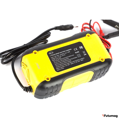 Зарядное устройство SKN ZYX-J50 12V 10A, 24V 5A (6Ah-180Ah) [AGM, GEL, SLA, WET, LI, CA]