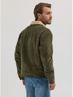 Куртка Wrangler® Sherpa Lined Corduroy Trucker Jacket