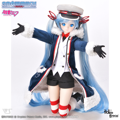 Одежда для куклы Мику Хацунэ (Cloth Dollfie Dream Hatsune Miku Snow 2022 Grand Voyage)