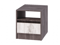 Спальня МИЛАНА - Секция №13 Тумба прикроватная Ясень анкор/Дуб эльза