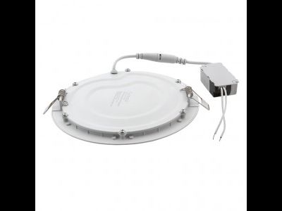 General св-к встр. св/д даунлайт (панель) 14W 4500K 4K 168(вр.150)х16 круг бел. (RLP) ИУ IP20 413100