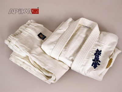 Детские доги (кимоно) суровые киокушинкай