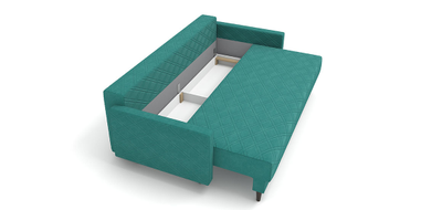 ДВУСПАЛЬНЫЙ РАСКЛАДНОЙ ДИВАН-КРОВАТЬ СТЕЛС, СО СПАЛЬНЫМ МЕСТОМ И МЕХАНИЗМОМ ЕВРОКНИЖКА НЕДОРОГО