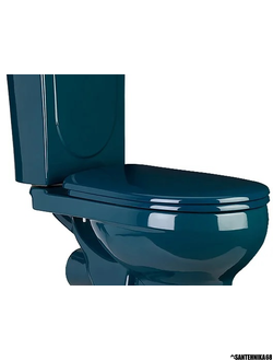 Цветной унитаз Оскольская керамика Ирида Стандарт зеленый 40325130402