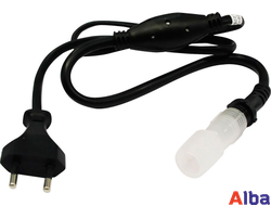 Сетевой шнур 2w для дюралайта LED-R2W со светодиодами (шнур 0,8м), LD122