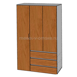КМ072 Гардероб №3. Размер: 1200*2085*500