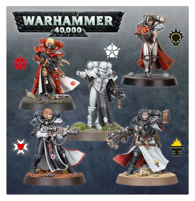 Warhammer 40000: Adepta Sororitas Battle Sisters Squad