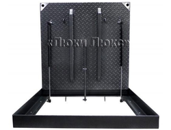 Люк под тротуарную плитку