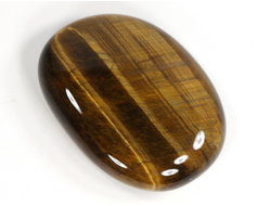 Тигровый глаз, полировка плоская, ЮАР (37*28*9 мм, 19 г) №35551